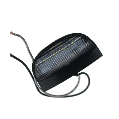 10-30V Universal LED License Plate Light Lamp Courtesy Lamp with 4 LEDs for - Foto 8 di 11