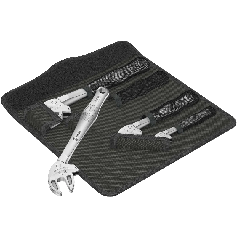 Wera 6004 Joker 4 Set 1 Selbstjustierender Maulschlüssel-Satz, 4-teilig