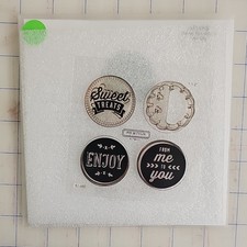 Close To My Heart Acrylic Unmounted Stamp Set Sweet Salutations Holiday B1466