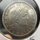 1915-D Barber Half Dollar 50C Silver US Coin Uncertified Ungraded