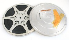 8MM FOUND FOOTAGE 400FT 1953 WESTERN TRIP IN METAL CASE