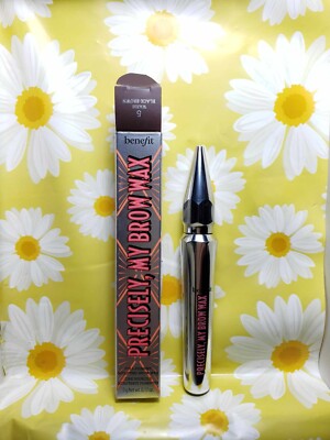 Benefit Cosmetics Precisely My Brow Wax 5 Warm Black-Brown .17 oz