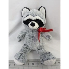 HugFun Raccoon Plush Gray 13 Inch 2017 Stuffed Animal Toy