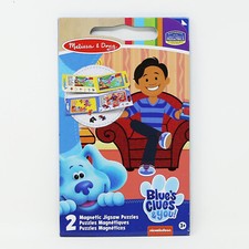 Melissa  Doug Blue's Clues  You Take-Along Magnetic Jigsaw Puzzles 2 X15 Pc.