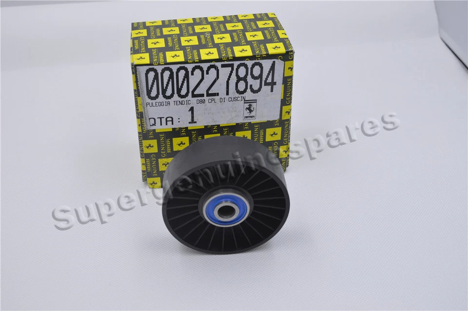 Para Ferrari F458 F430 Maserati Quattroporte GT Cinturon Apriete Polea Original Foto 2 de 4