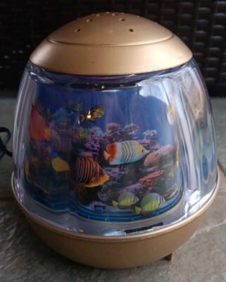 SOLT  WATER  FISH  モーションランプ　アクアリウム Rotating Motion Saltwater Fish Aquarium Night Light Brand