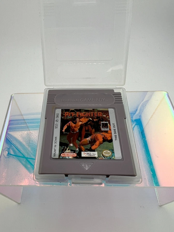 Nintendo Gameboy Pit Fighter Juego Vintage Cartucho Portátil y Estuche Foto 2 de 4