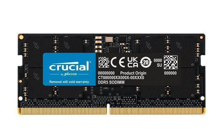 Crucial 16GB 32GB 48GB 64GB 96GB 128GB DDR5 5600 PC5 44800 SODIMM