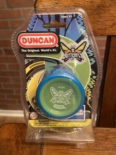 Duncan Toys Butterfly XT Intermediate  Yo Yo With Ball Bearing Axle Blue  Green