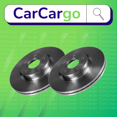 Vented Front Brake Discs Ford Focus C-Max 2.0 TDCi 2003-2007 300 mm