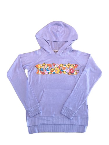 VINTAGE HAVANA Girls FLOWERY PEACE Pullover Sweater -Lilac Purple, Girls XL /16 - Picture 2 of 2