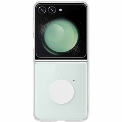 Original Samsung Galaxy Z Flip 5 Clear Gadet Case EF-XF731 Hülle
