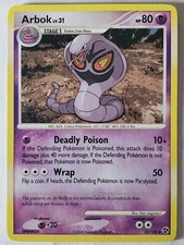 Arbok 33/106 VLP - Great Encounters Pokemon Card - Ken Sugimori Art