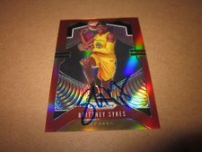 BRITTNEY SYKES SIGNED AUTOGRAPHED 2020 PANINI PRIZM WNBA CARD #42 RED SP 224/275