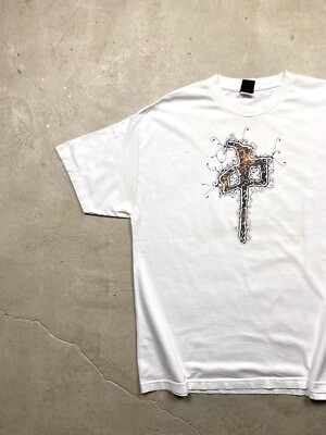 90-00s RED DRAGON Skateboards Tシャツ XXL 90-00s RED DRAGON Skateboards Tシャツ XXL Vintage 00s RDS Red