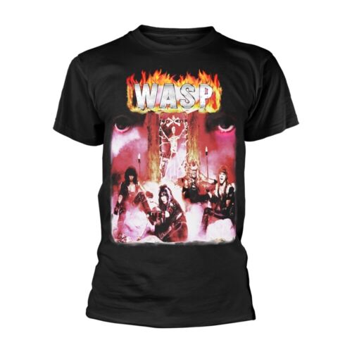 W.A.S.P. - FIRST ALBUM BLACK T-Shirt, Front & Back Print Large - Imagen 1 de 1