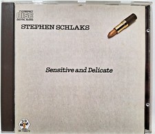 STEPHEN SCHLAKS Sensitive And Delicate VERY RARE CD 1980 Switzerland No Barcode