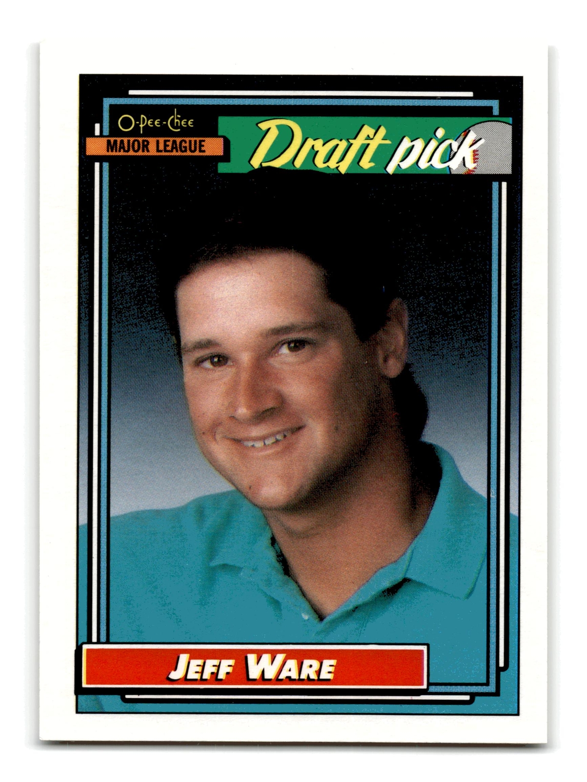 Jeff Ware 1992 O-Pee-Chee #414 Toronto Blue Jays NM-MINT