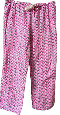 Vineyard Vines Christmas Pajama Pants Pink Whales Rudolph Reindeer Women  s Sz M