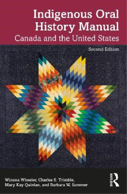 Winona Wheeler Charles E. Trimble Mary K Indigenous Oral (Paperback) (UK IMPORT)