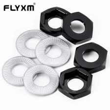 FLYXM Alloy 17mm to 24mm Wheel Hex Hub Adapter for 1/8 Monster Truck RC Car