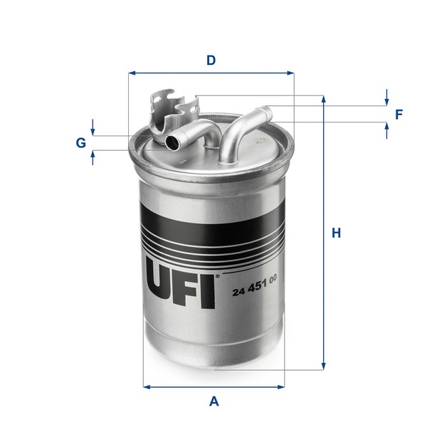 UFI Kraftstofffilter Passend FüR Audi A4 Avant-image