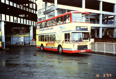 ORIGINAL 35mm SLIDE 7012-Mainline DOMINATOR/ALEX 2216 NKU216X Doncaster 16.3.94