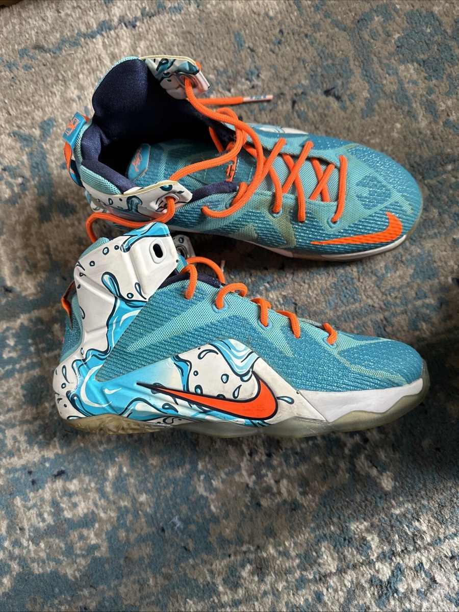 Size 5Y Nike Lebron 12 Buckets 685181-401 Very Near Dead Stock - Main Image