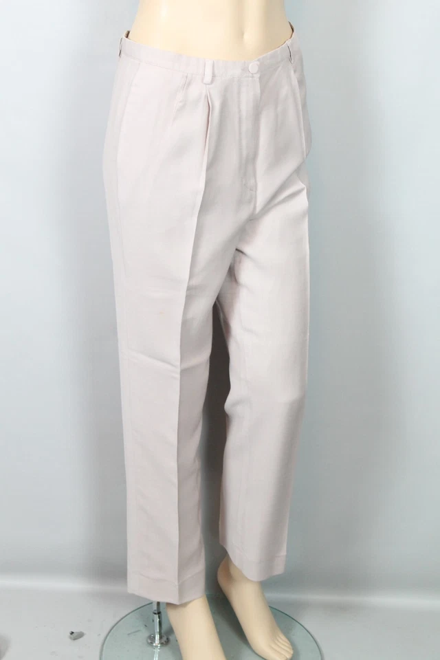 GIORGIO ARMANI Italia Polvoriento Rosa Traje Chaqueta Blazer Pantalones 38 Foto 3 de 4