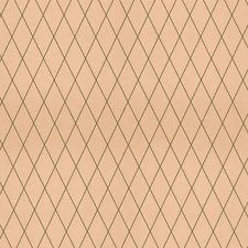 Cotton material tan with green diamond stitc,  60" wide and 34" long.