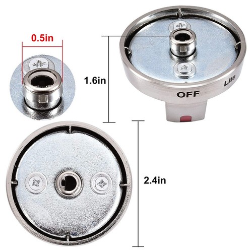 DG64-00473A Manopola quadrante bruciatore 3447565 AP5917439 PS9606608 per forno Samsung Range - Foto 3 di 11