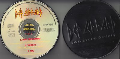 Def Leppard  CD-MAXI TWO STEPS BEHIND  /  BLECHDOSE  LIMITIERT