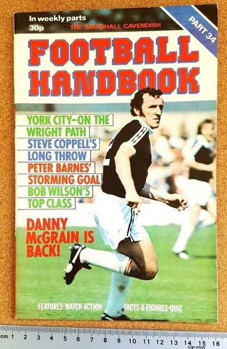 Marshall Cavendish Football Handbook 1978 Single Issues - Various Multi Choice - Picture 108 of 176