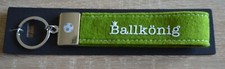 Depesche felt keychain, "BALL KING", new