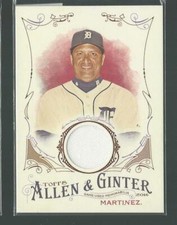 2016 TOPPS ALLEN & GINTER VICTOR MARINEZ TIGERS GAME USED JERSEY PATCH RELIC