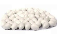 25 Canary Dummy Eggs 16x12mm Plastic Nesting Decoy Fake Bird Eggs