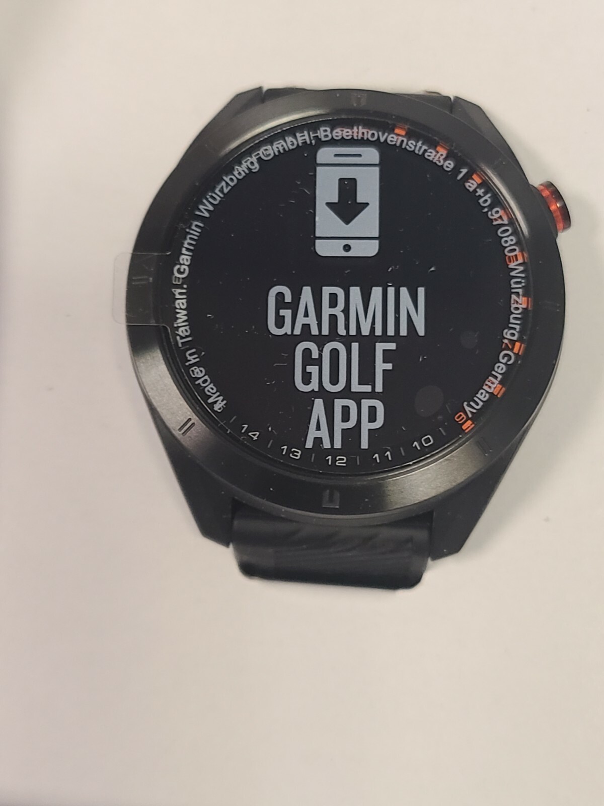 vægt smugling Forsøg GARMIN APPROACH S40 GPS GOLF WATCH | eBay