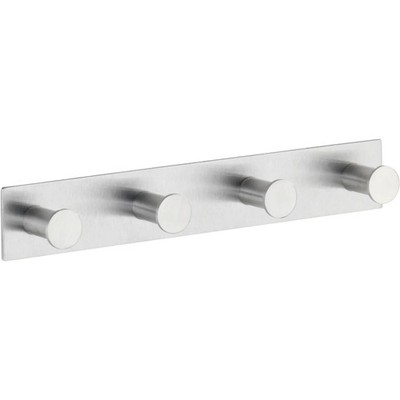 WENKO Haken Leiste Kleider Edelstahl Wand Halter Handtuch CELANO selbstklebend