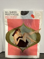Vintage All Sheer Pantyhose 5024 Coffee Bean Nylon One Size NOS