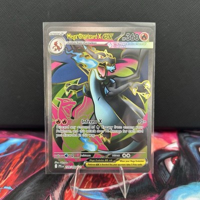Mega Charizard X EX Pokémon TCG 109/094 Ultra Rare Holo Englisch