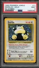 Pokemon Snorlax Jungle Holo Rare #11 NO SET SYMBOL ERROR PSA 9 Mint