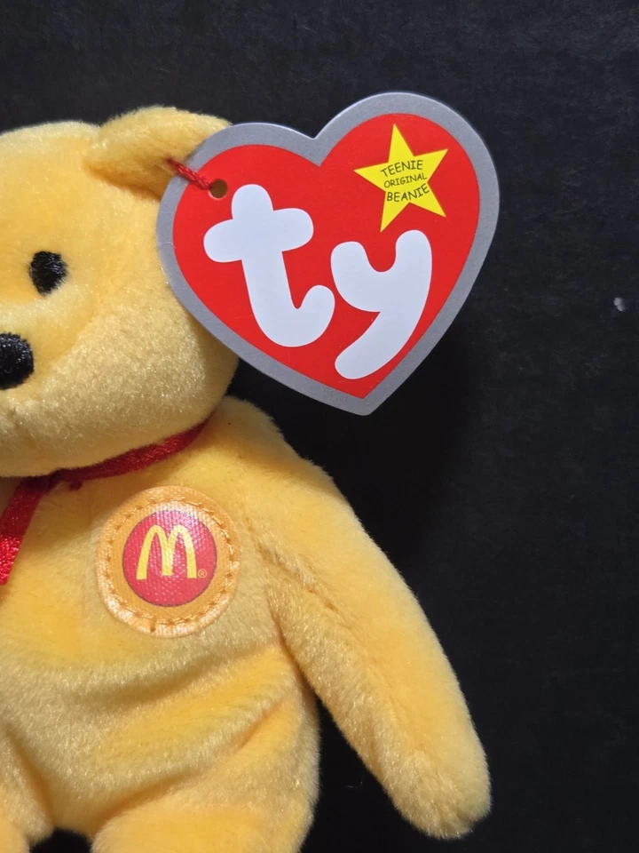 TY Beanie Baby Golden Arches the Bear McDonald's 25th Anniversary - Image 2 of 4