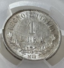 1 Lira 1863 Valore Splendida