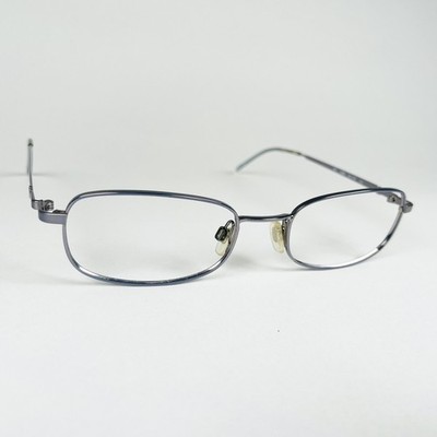 EMPORIO ARMANI Brille BLAU RECHTECKIG Brillengestell MOD: 151 1225
