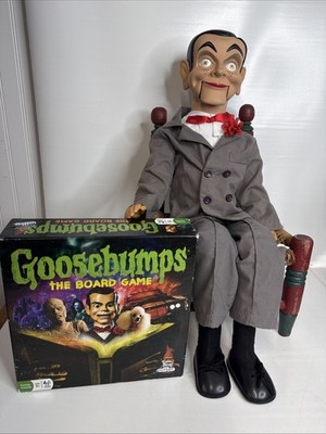 Goosebumps Slappy Ventriloquist Doll/Dummy - With Goosebumps The Board Game