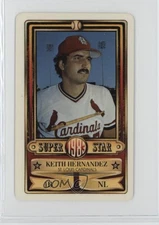 1983 Perma-Graphics/Topps Credit Cards Keith Hernandez #150-SSN8307