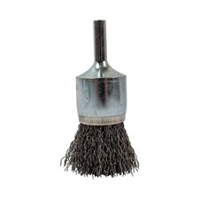 Forney 72737 Steel 20,000 rpm 1/4 in. Shank Coarse Wire End Brush 1 Dia. in.
