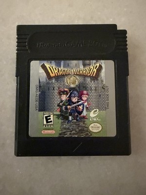 Dragon Warrior I & II Nintendo Game Boy Color GBC Authentic Tested OEM Cart