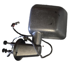 2017 Jeep Wrangler Left Door Mirror Power/Heat, Black (Textured, Scratch), LH.