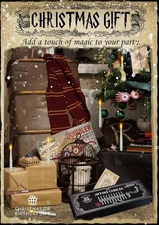 Christmas Decorations, 20 PCs Floating Candles with Wand Magic Hanging Candles